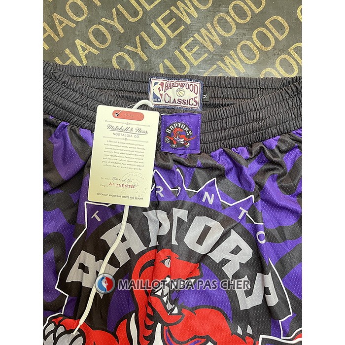 Short Tornto Raptors Mitchell & Ness Noir
